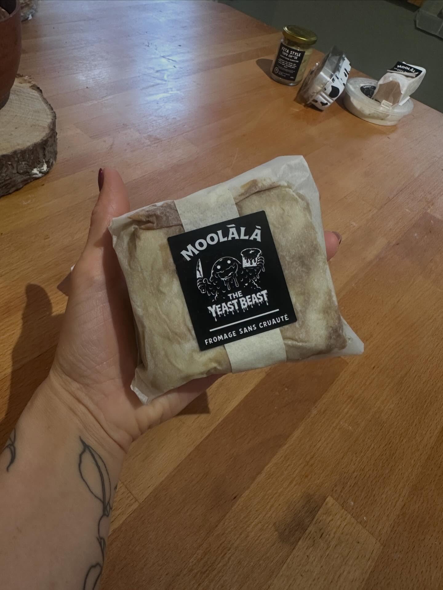 This absolute unit of Yeast Beast heading out the door today!

This slab of fermented ch**se is heading to a family VIP, Adam. It&rsquo;s his favourite, we get the obsession. It&rsquo;s salty, it&rsquo;s savory and absolutely delicious.

Since we had