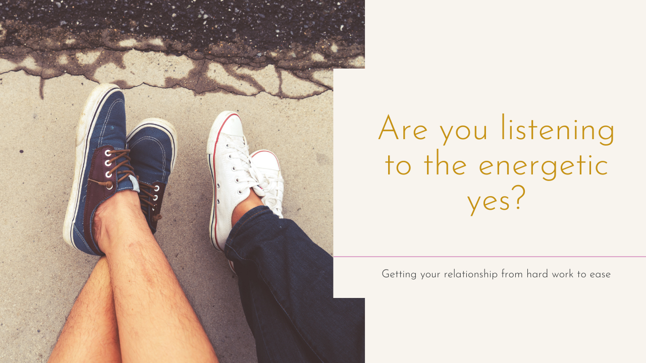 Getting your relationship from hard to ease.