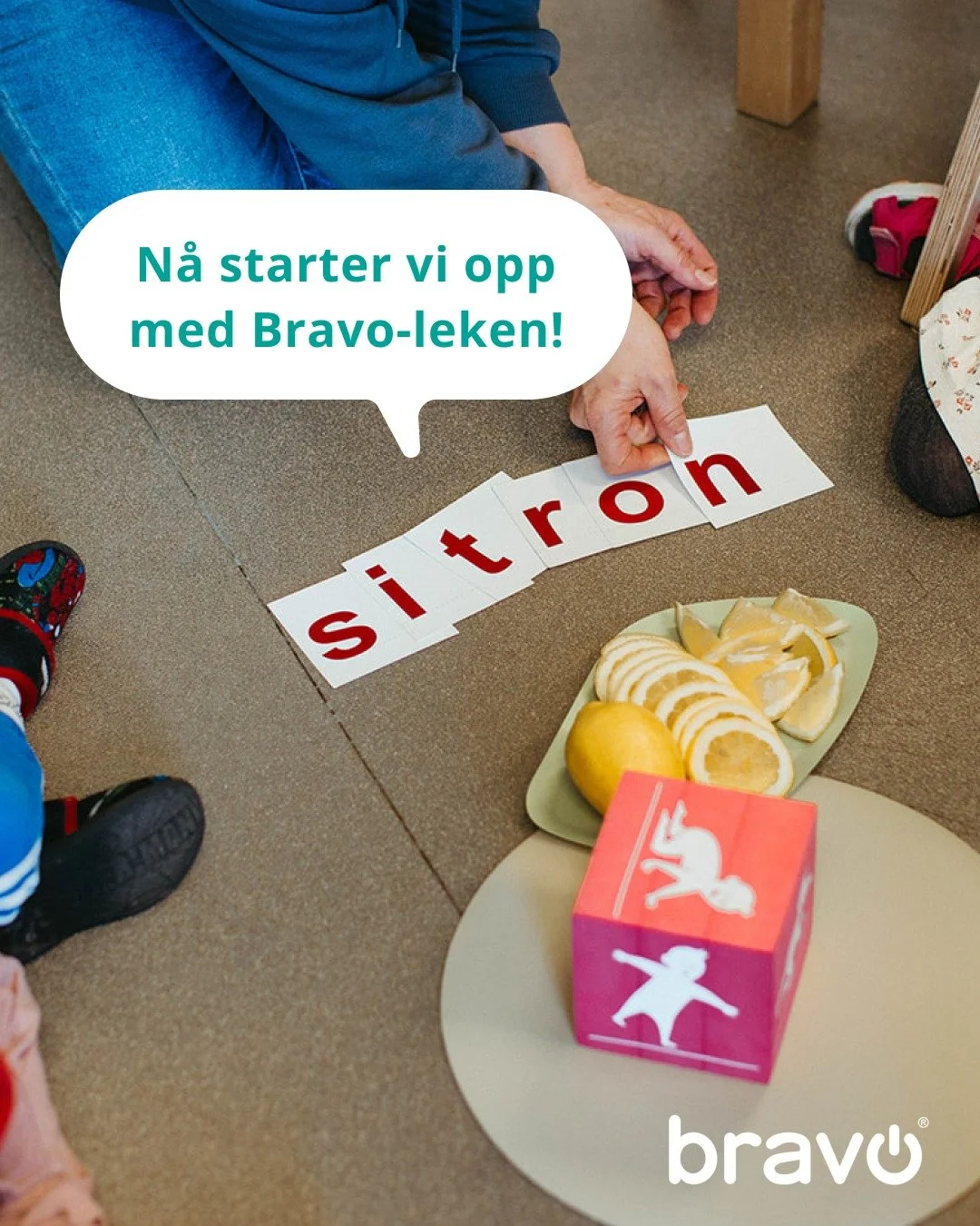 N&aring; har h&oslash;stens Bravo-runder opp igjen i hjemmene, i barnehagene og p&aring; skolene. Barna f&aring;r m&oslash;te spr&aring;k gjennom lek, bevegelse og sanseopplevelser. Bravo-leken bidrar til systematisk spr&aring;kstimulering. Gjennom k