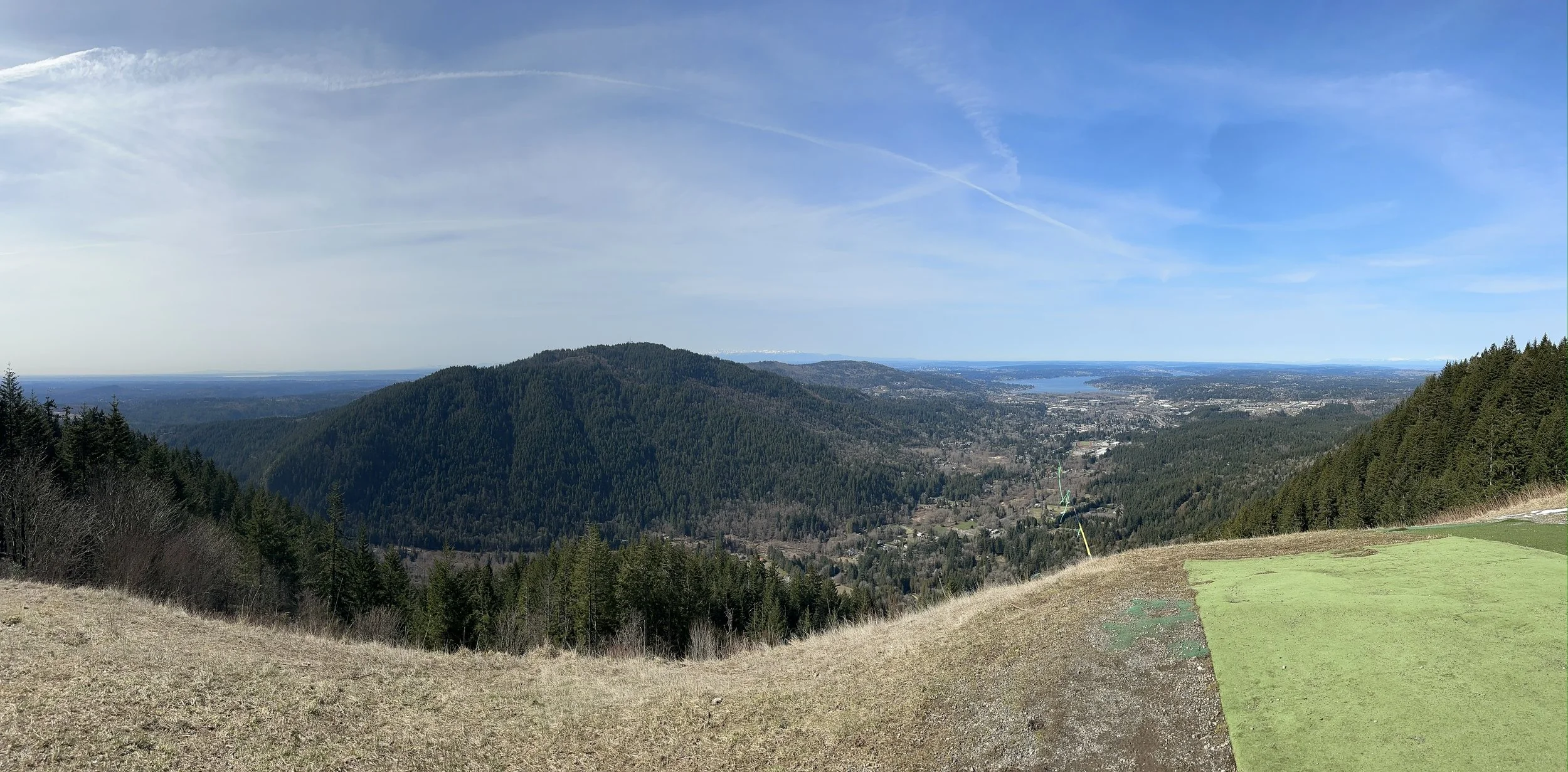 top of the mountain!