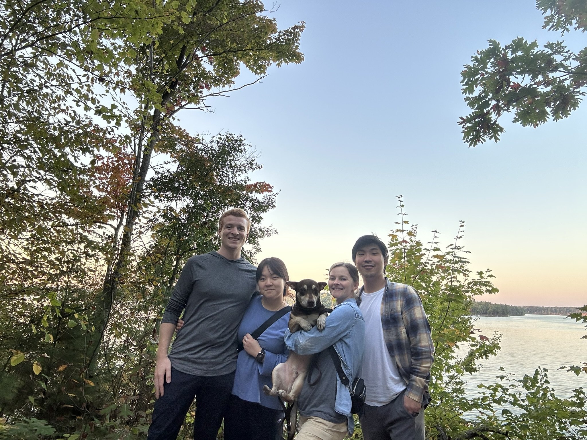 Camping with friends