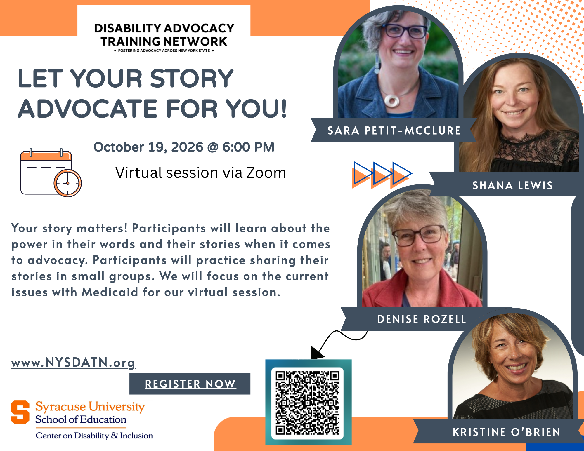 Let Your Story Advocate for You!
