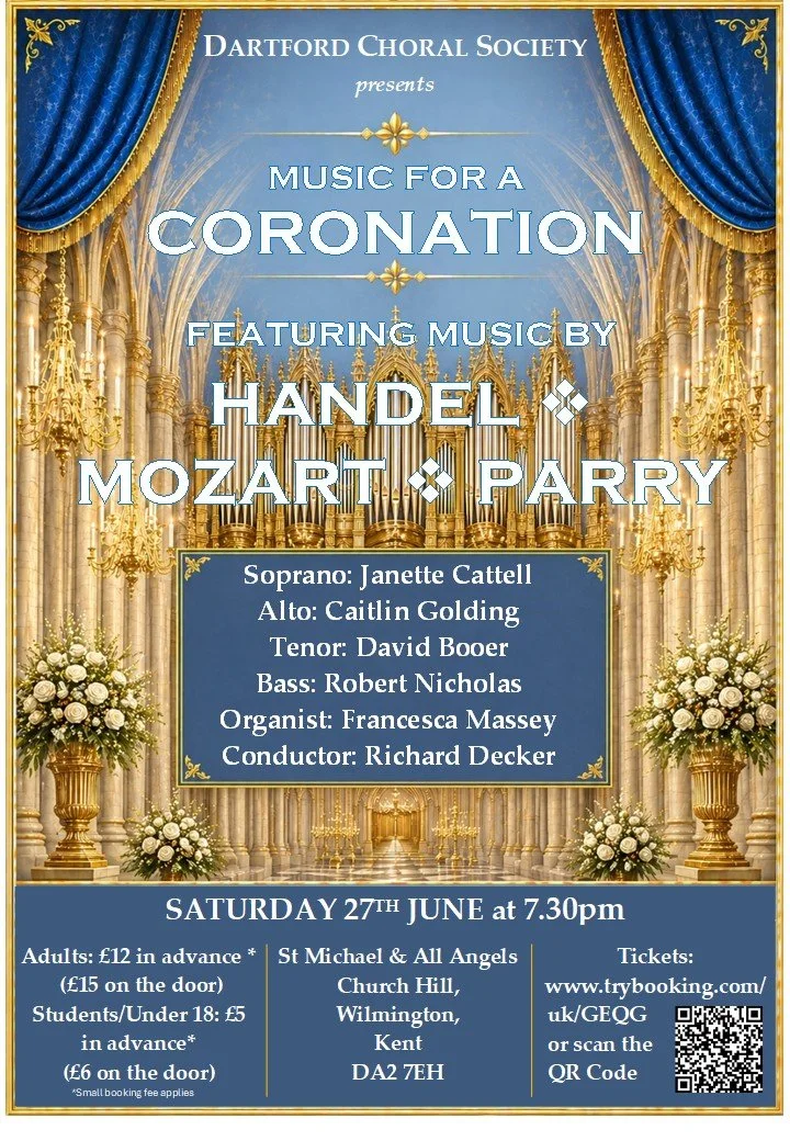 Music for a Coronation | Dartford Choral Society Summer Concert