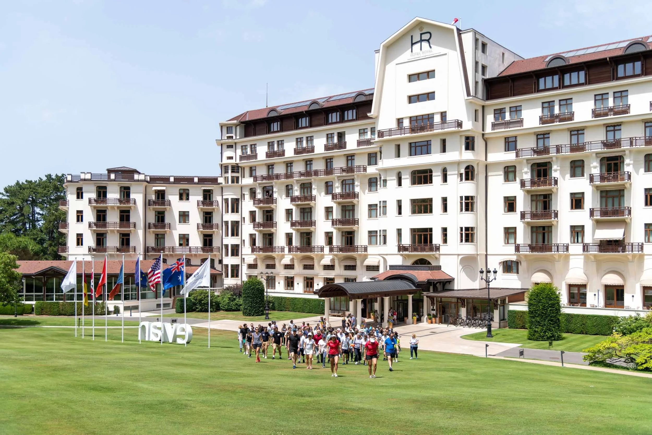 Reportage photo Team Building - Evian Resort