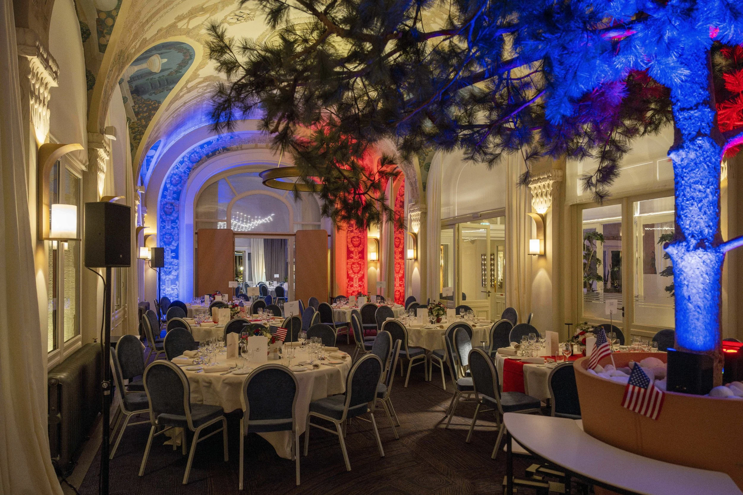 Soirée à thème USA – Hôtel Royal Evian