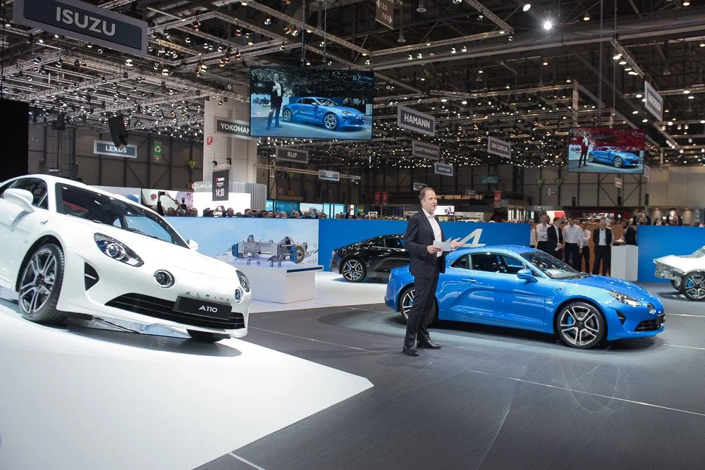 lancement alpine A320 Palexpo Geneve