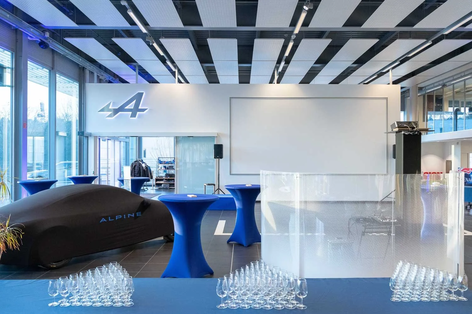 showroom alpine lausanne lancement A110
