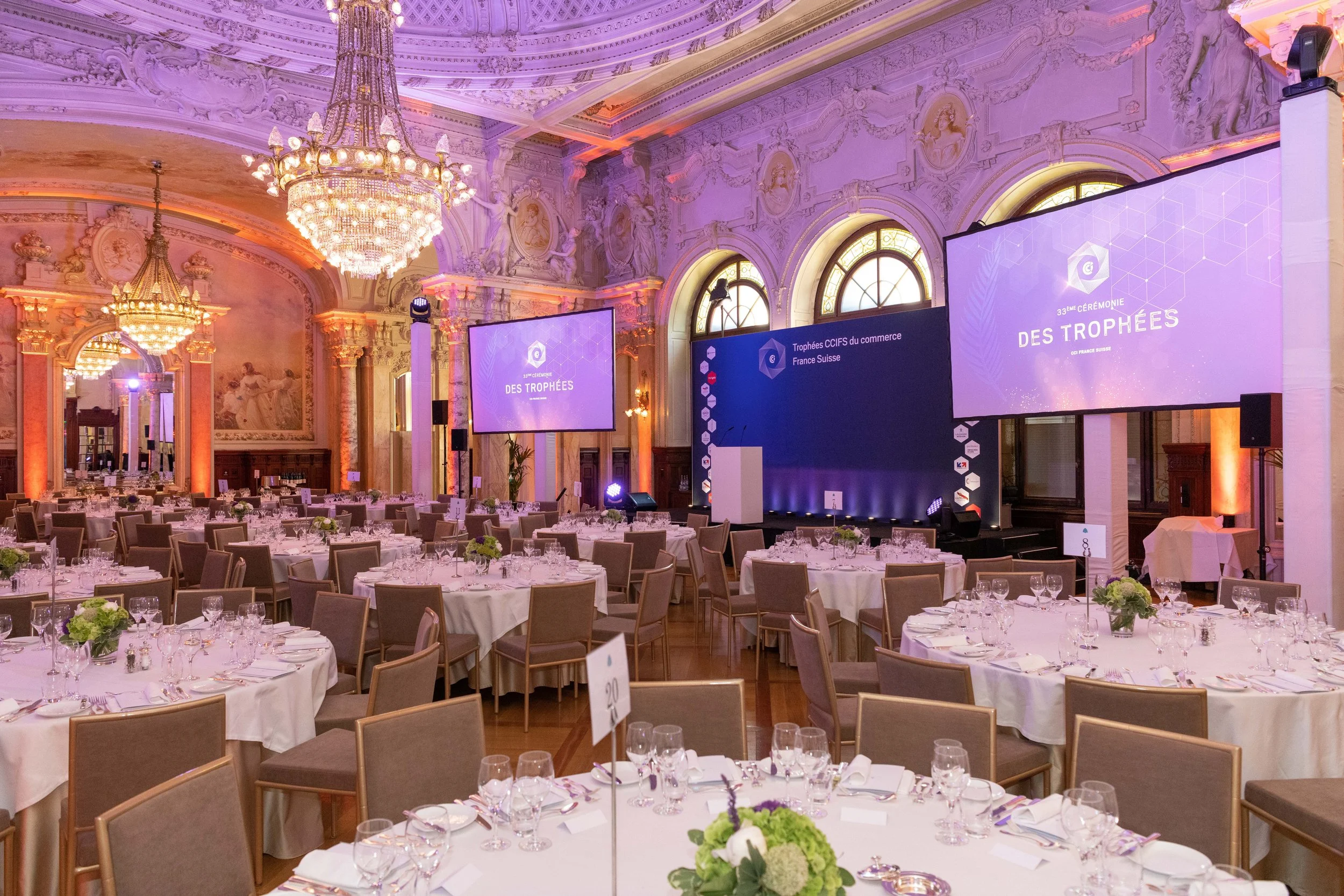 Photographe Diner Beau Rivage Palace Lausanne - Event Picture