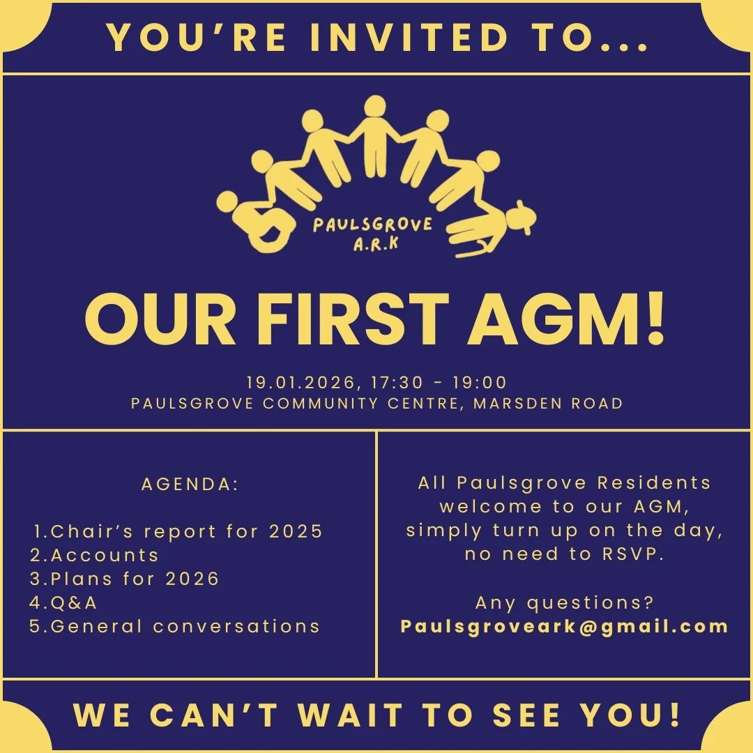 Paulsgrove ARK’s 1st AGM!