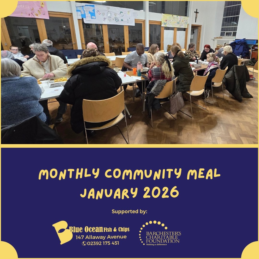 Monthly Community Meals - January 2026!