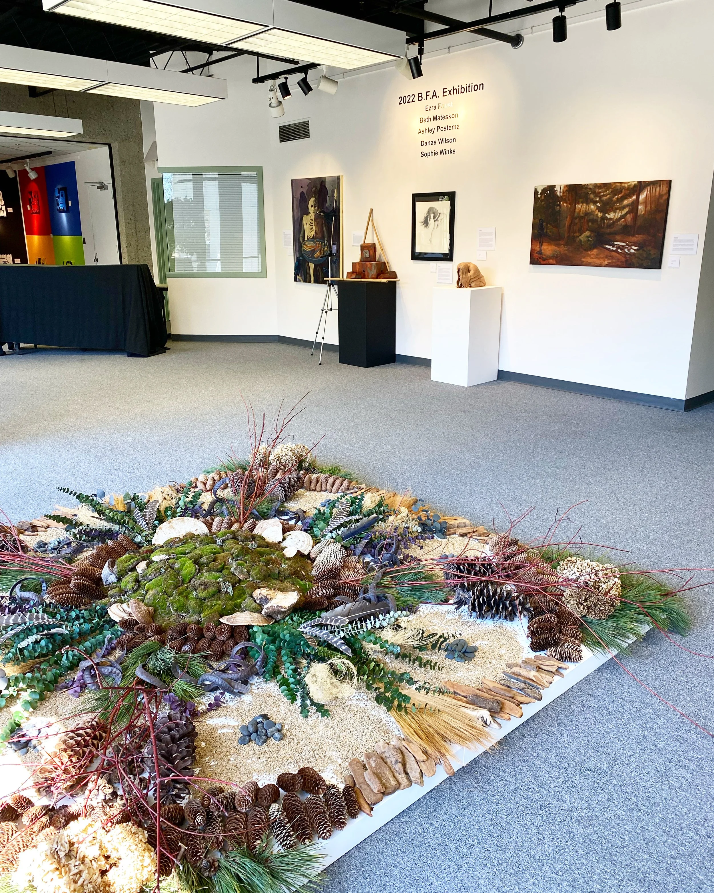 Beth Mateskon Mandala Group Work Michigan Artist.JPG