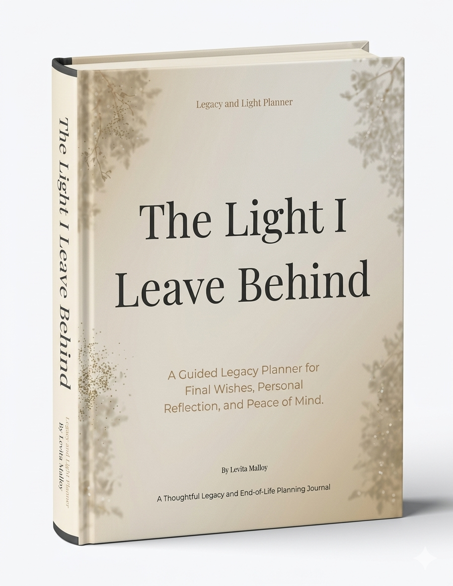 The Light I Leave Behind  Legacy & Light  Printable Planner