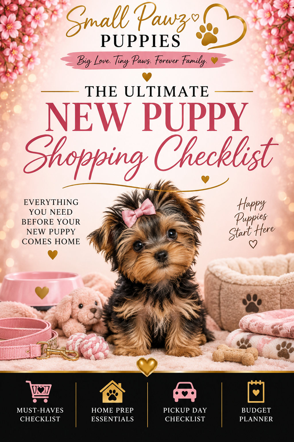 The Ultimate New Puppy Shopping Checklist