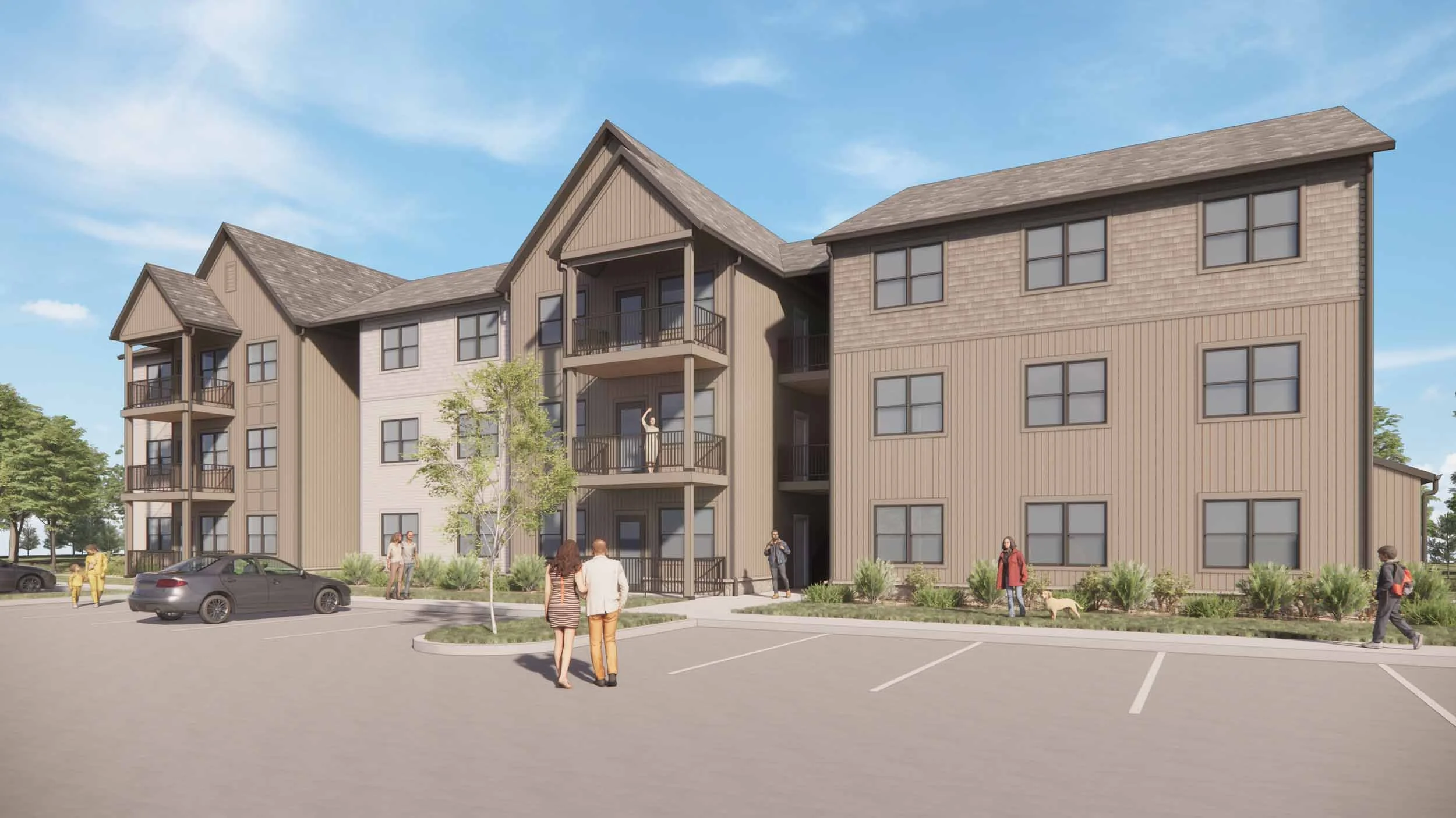 Greenway Vista | Apartments in Canal Winchester, OH | Apartment Exterior