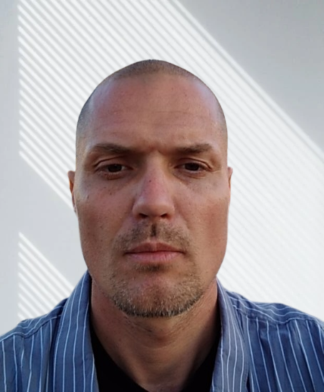 Portrait of Shaun Patrick Stewart from Fort Myers, Florida, used on his personal website.