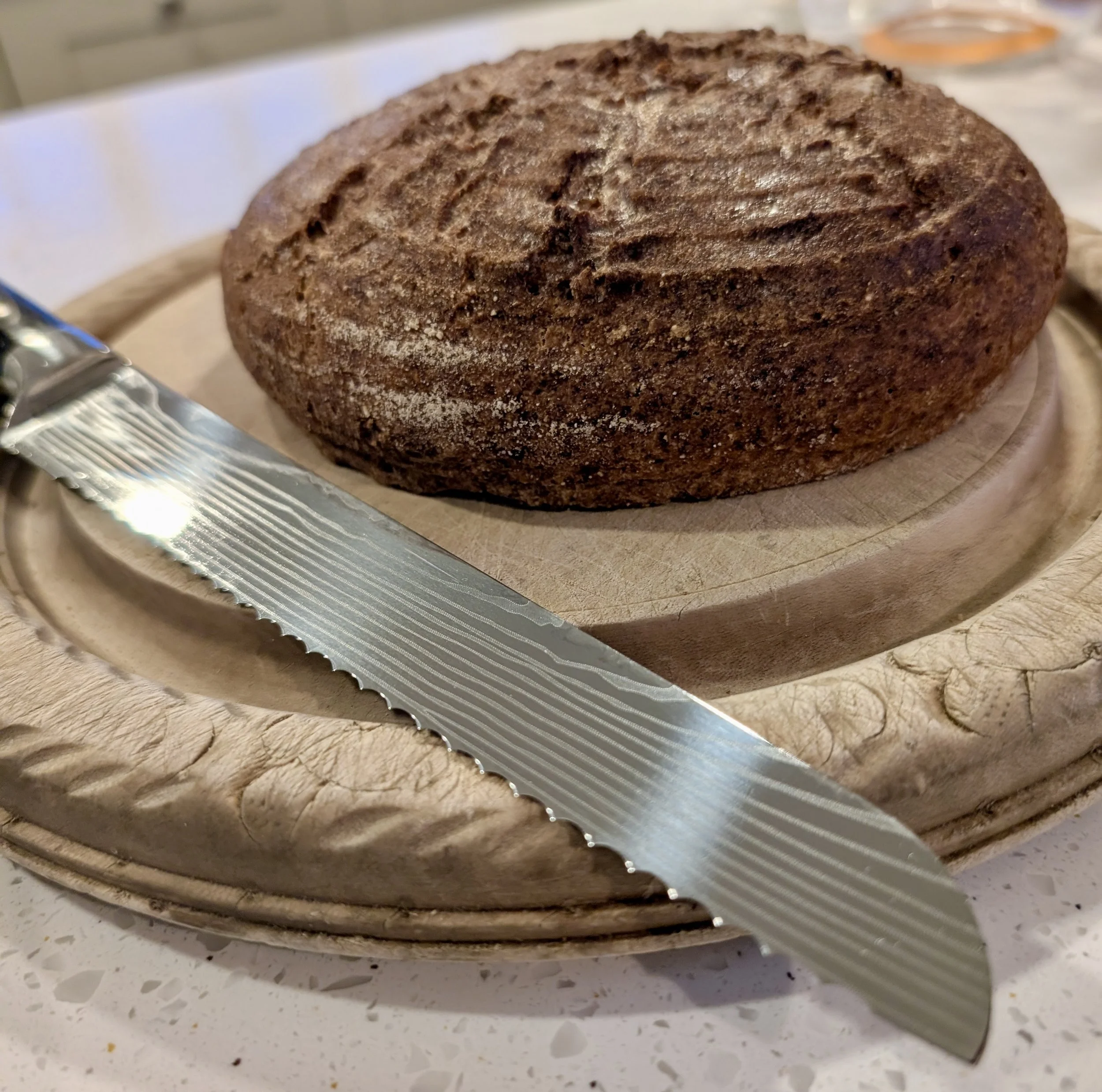 Gluten Free Walnut and Sun Dried Tomato Bread