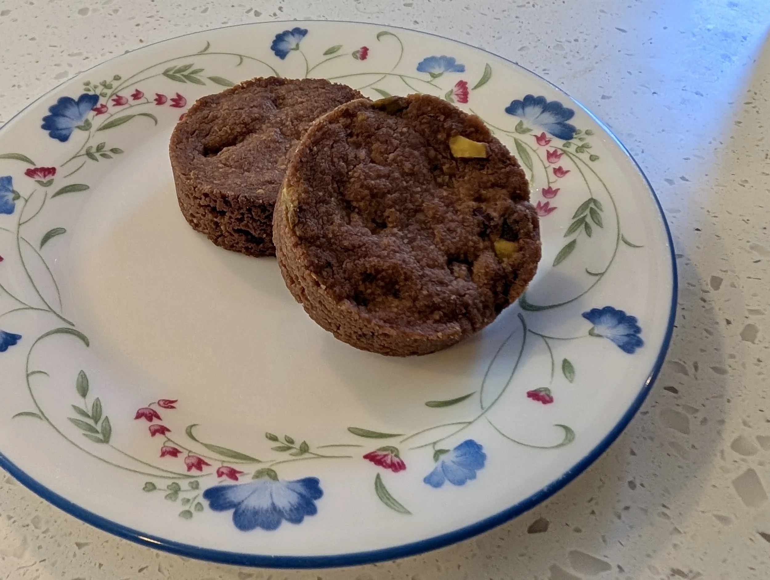 Gluten Free Chocolatella and Pistachio Shortbread x6