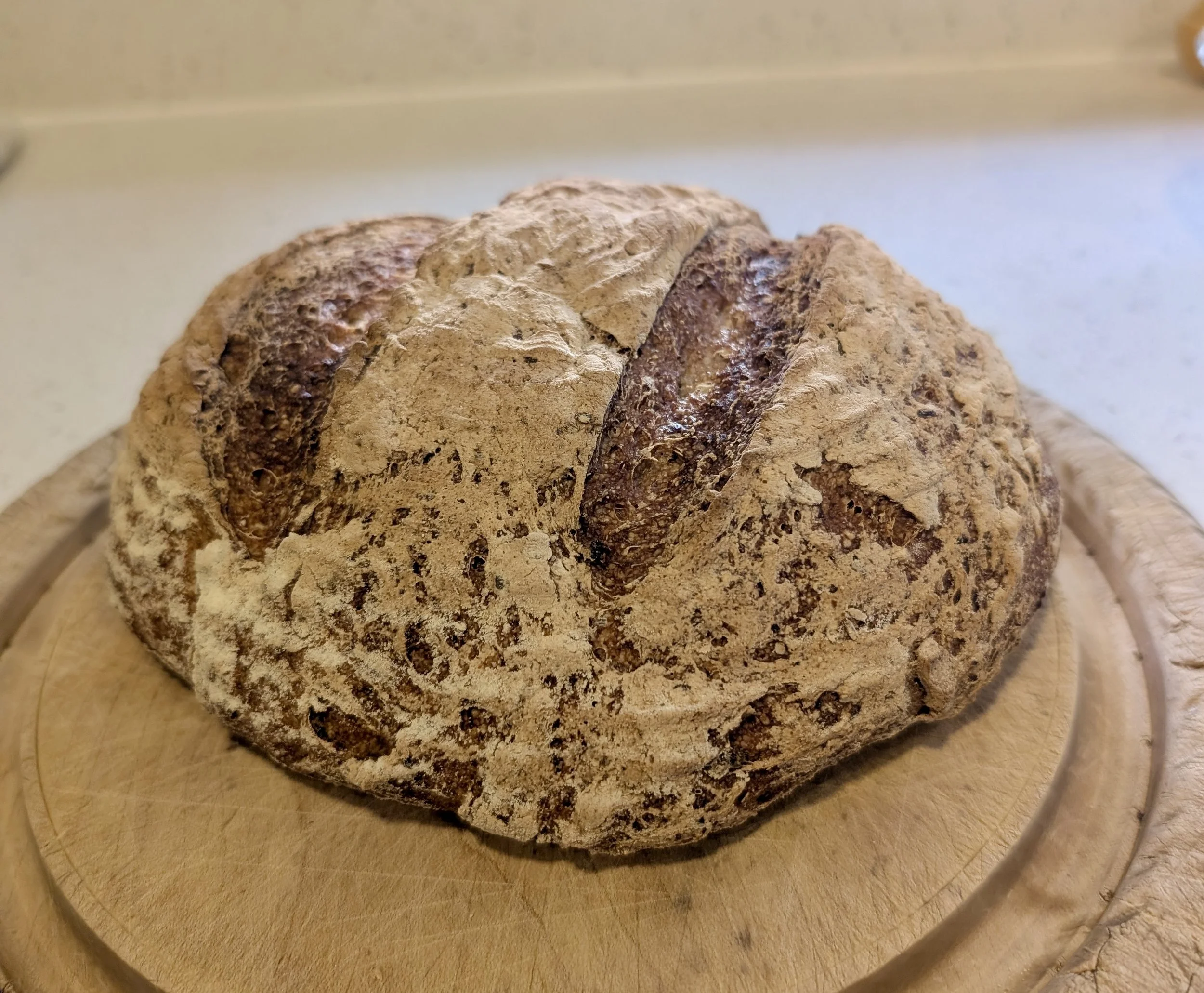 Gluten Free and Vegan Artisan Boule