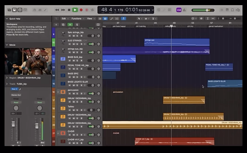 The Witcher 3 re-score
