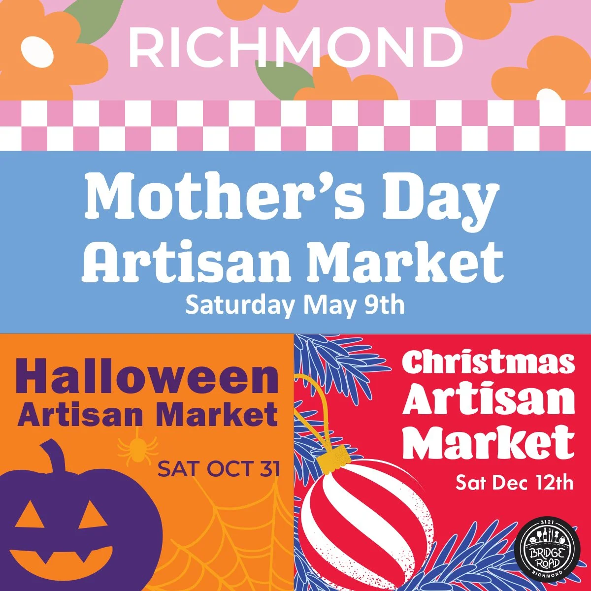 🌸 Calling All Artisans &amp; Local Makers &ndash; Melbourne! 🌸

We&rsquo;re looking for talented local artisans, crafters, and handmade businesses to join our Artisan Market Richmond in 2026!

Our markets are held right next to the Richmond Fresh F