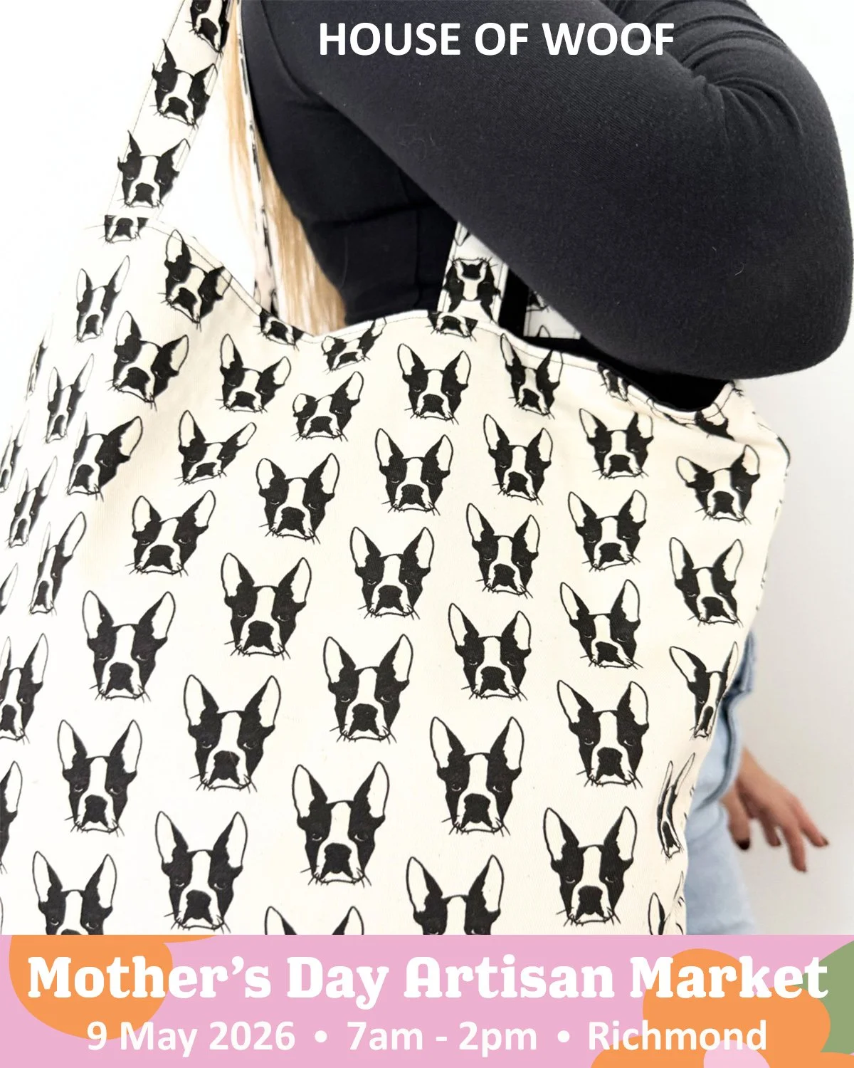 ✨ VENDOR SPOTLIGHT ✨

Get ready to shop local and celebrate the amazing mums in your life at our Mother&rsquo;s Day Artisan Market!

Today we are featuring: House of Woof

Hi, my name is Britt and I am the owner of House of Woof, a Melbourne based br