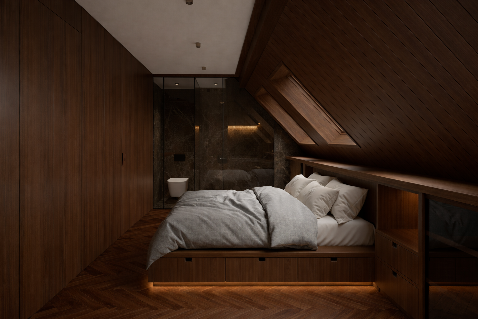 6/ A Chambre de Bonne Reimagined: Where Form Meets Function in 13 Square Meters