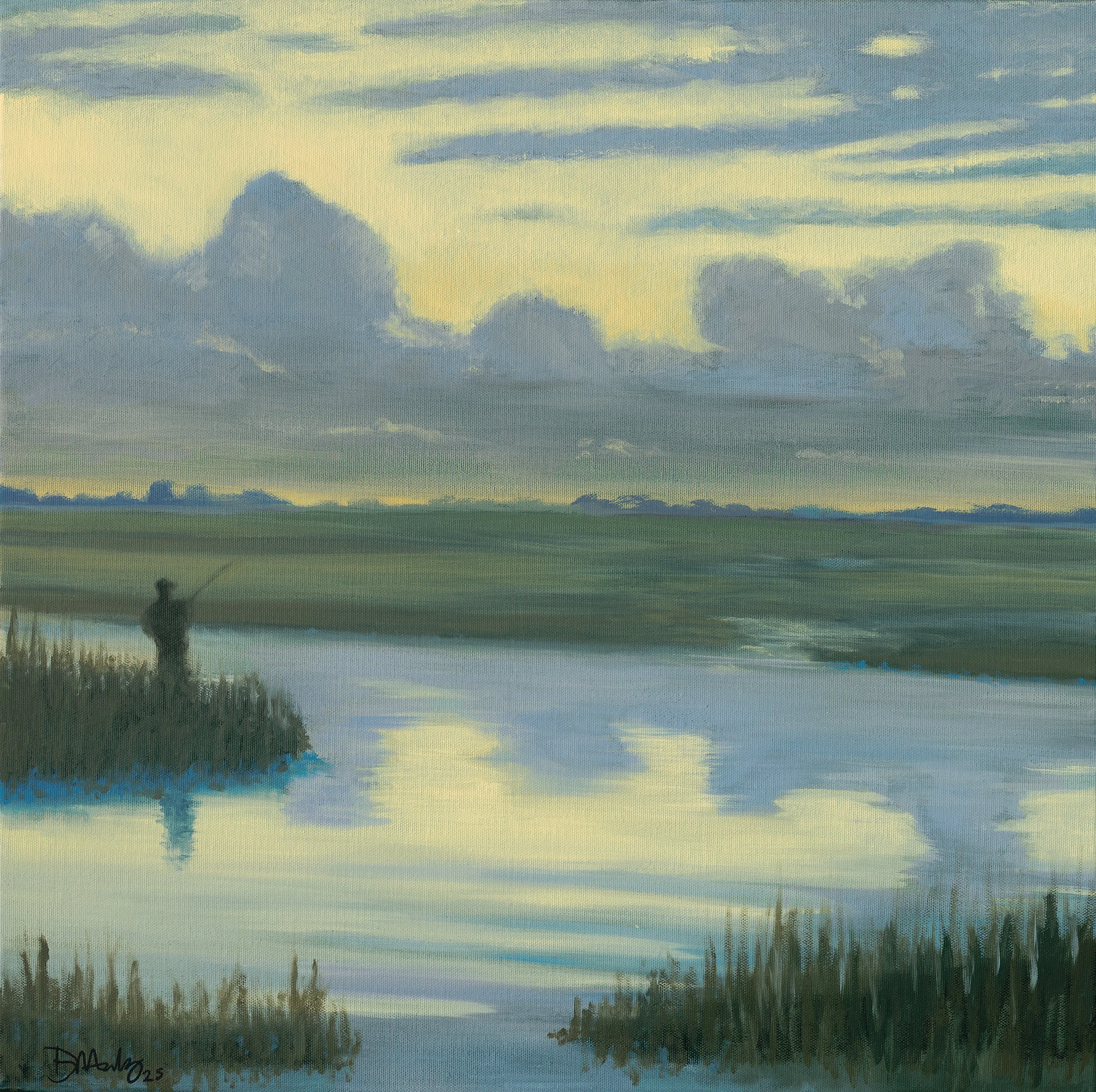 Early Riser, oil on canvas 24x24
