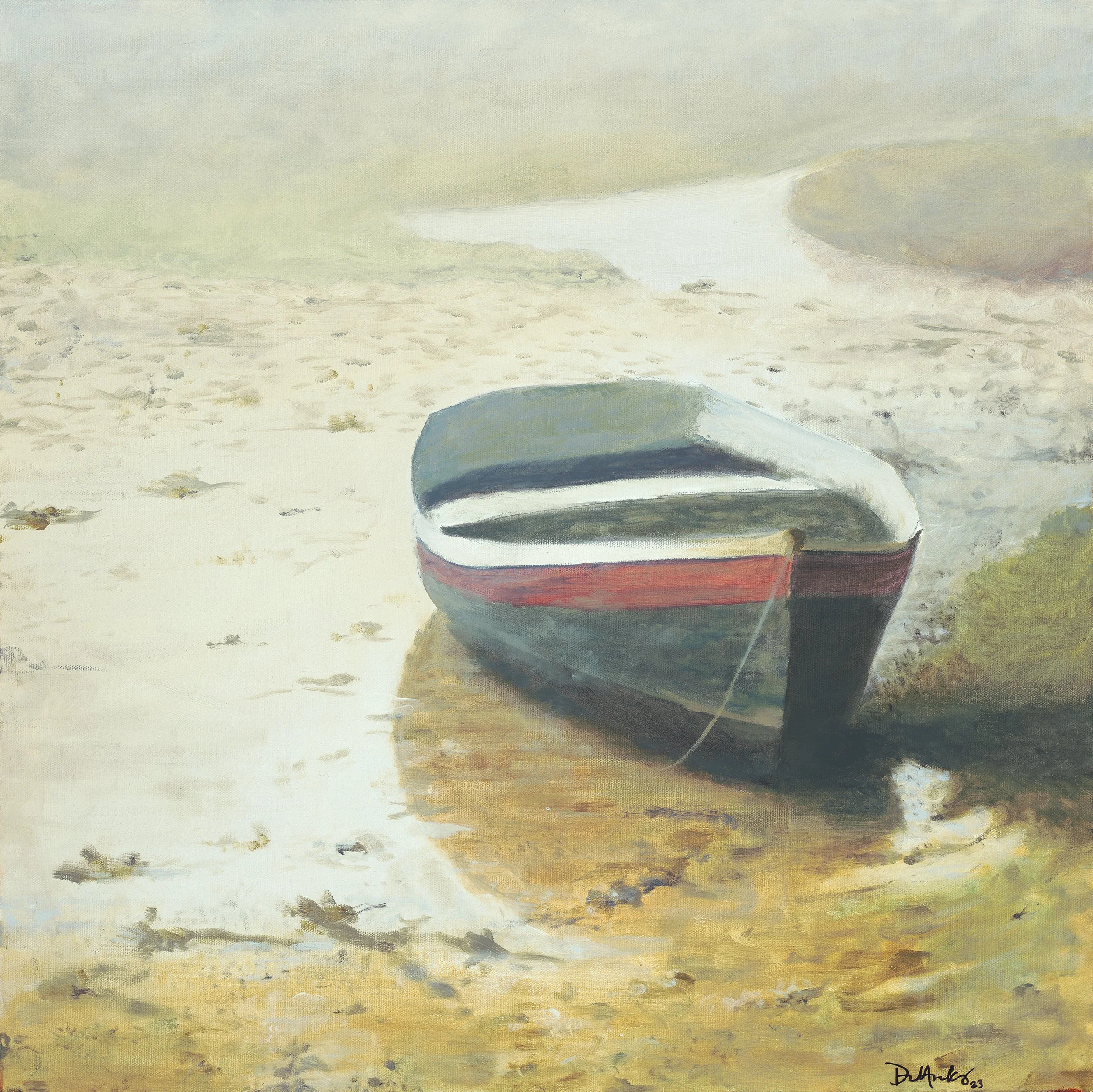 Low Tide, oil on canvas 24x24