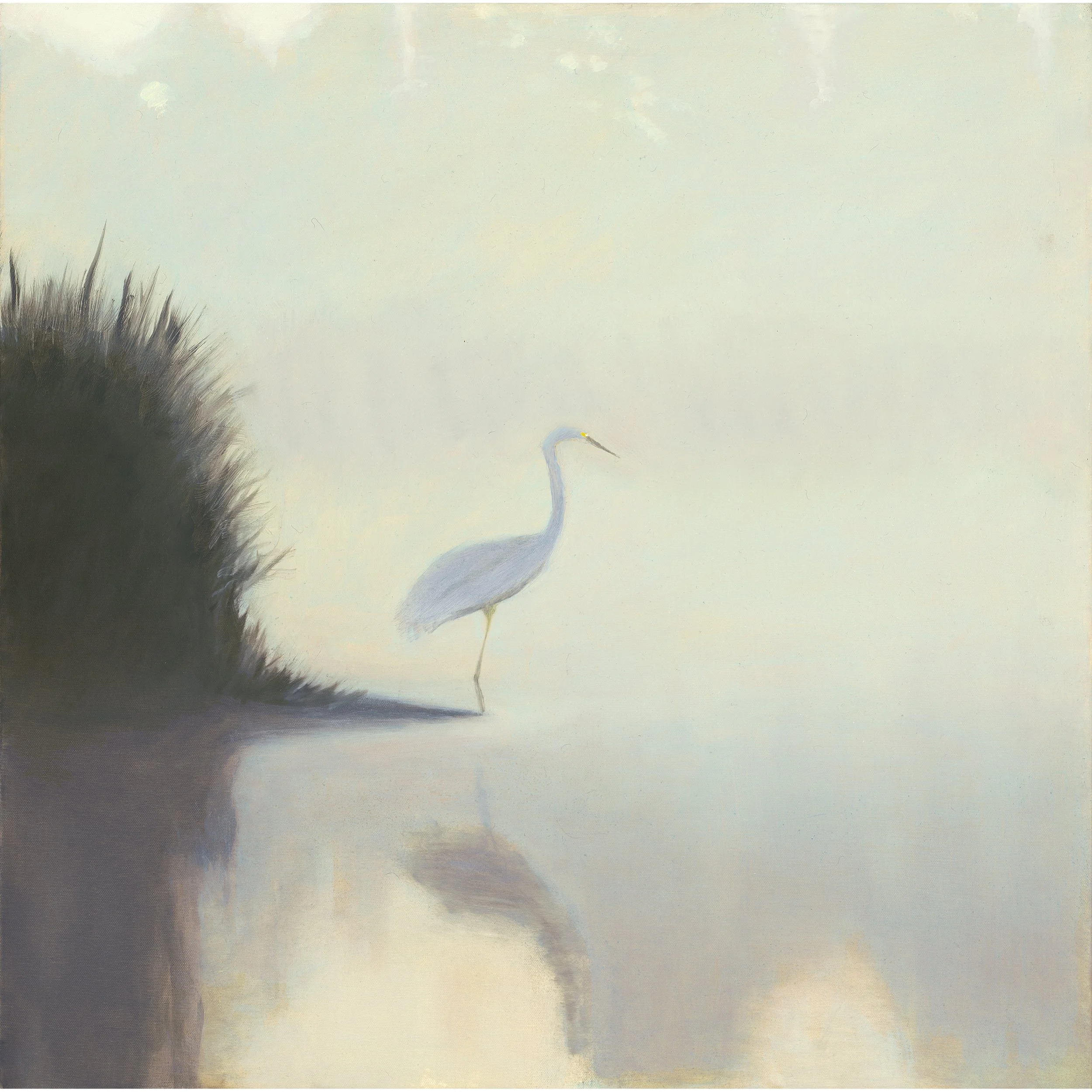 Ode to CC Lockwood, oil on canvas 30x30