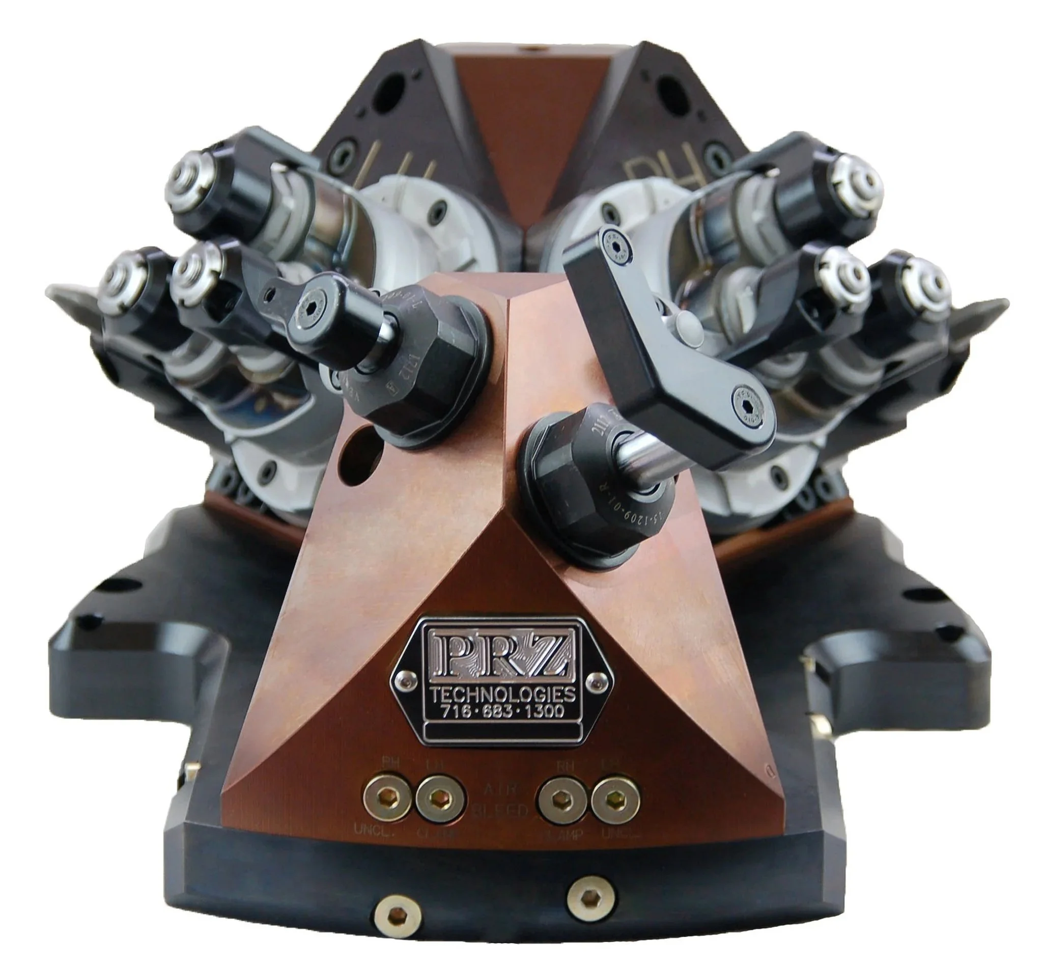 Hydraulic Fixturing for 5-Axis CNC Mills