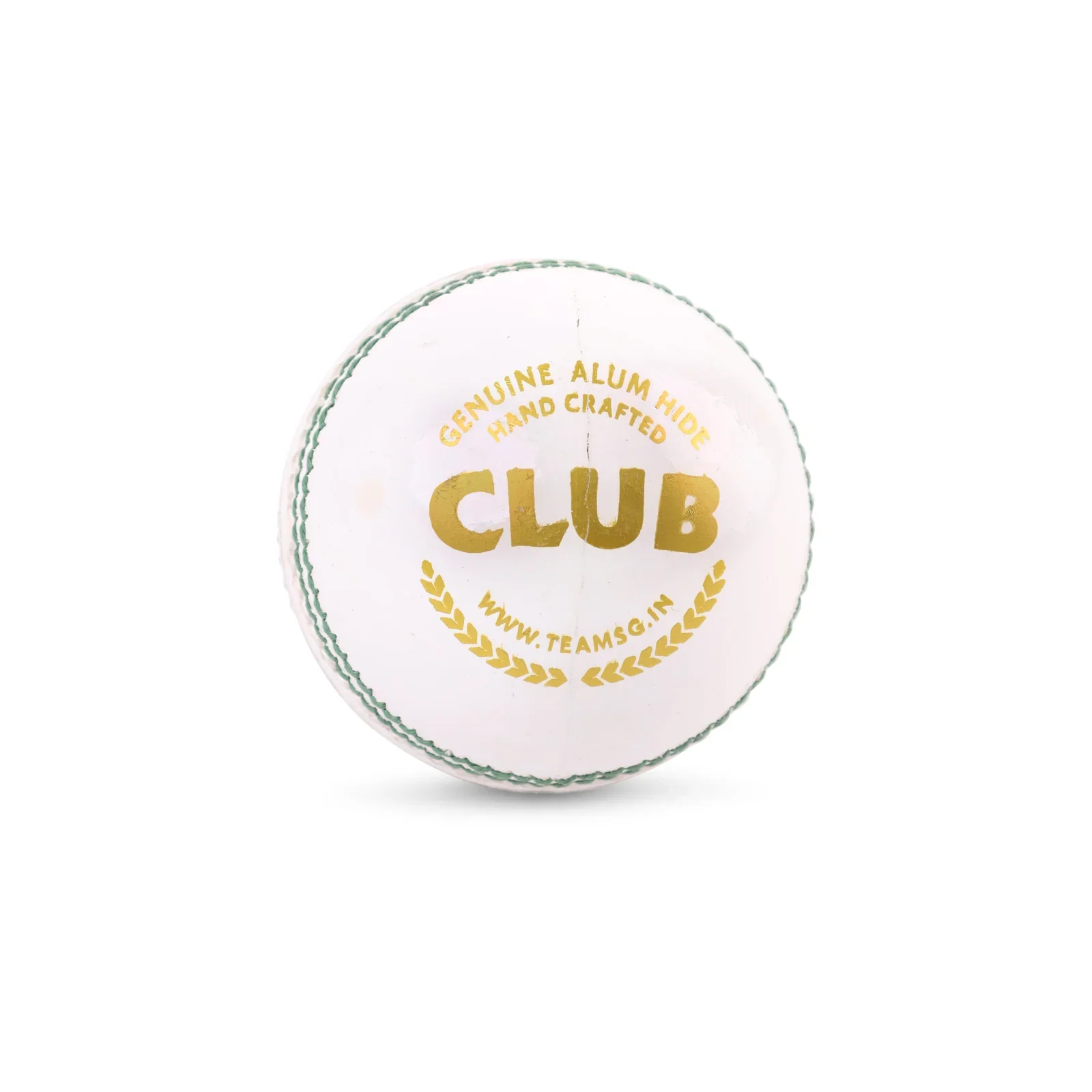 SG Club Cricket Leather Ball (White)
