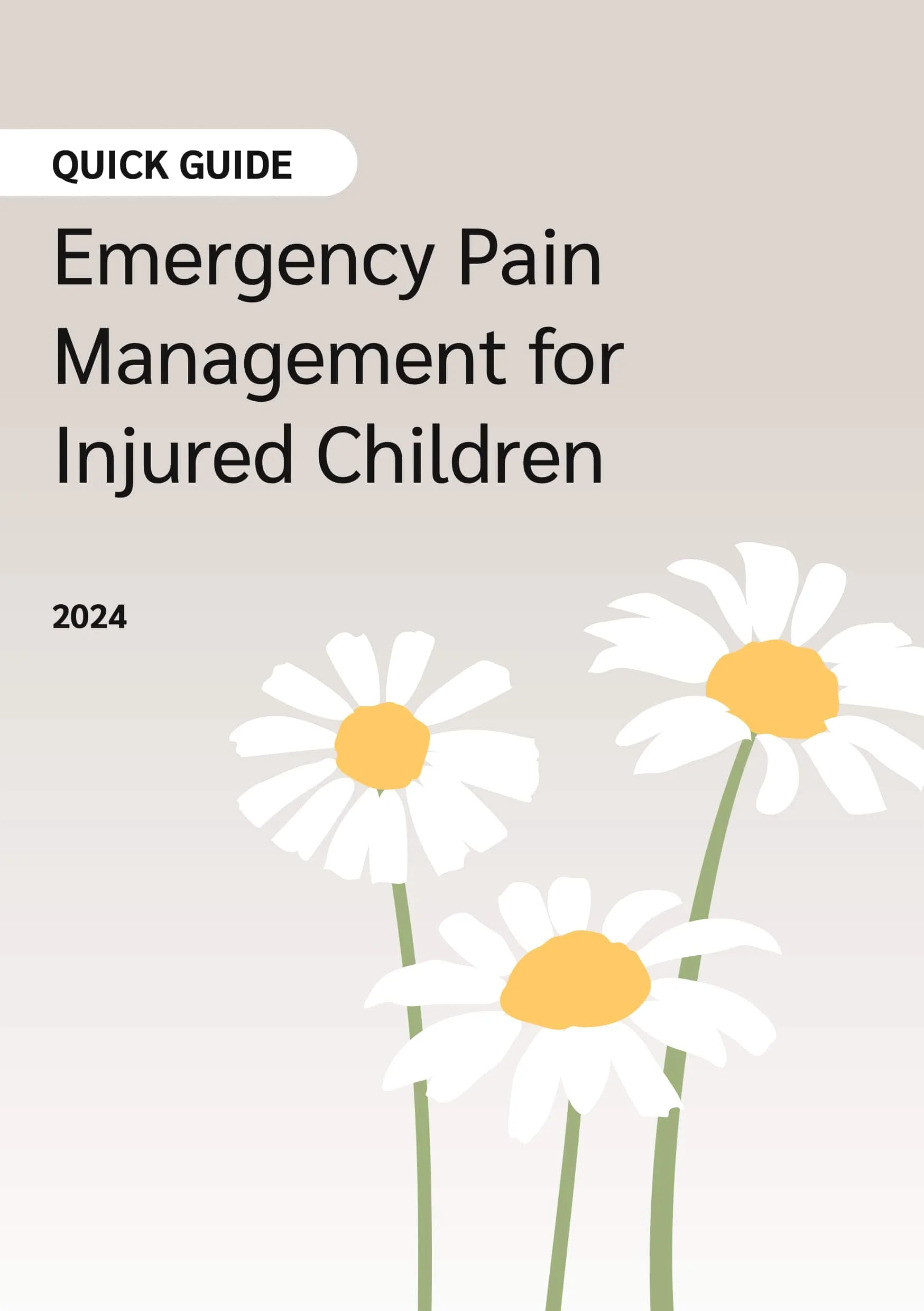 Quick Guide: Emergency Pain Management For Injured Children