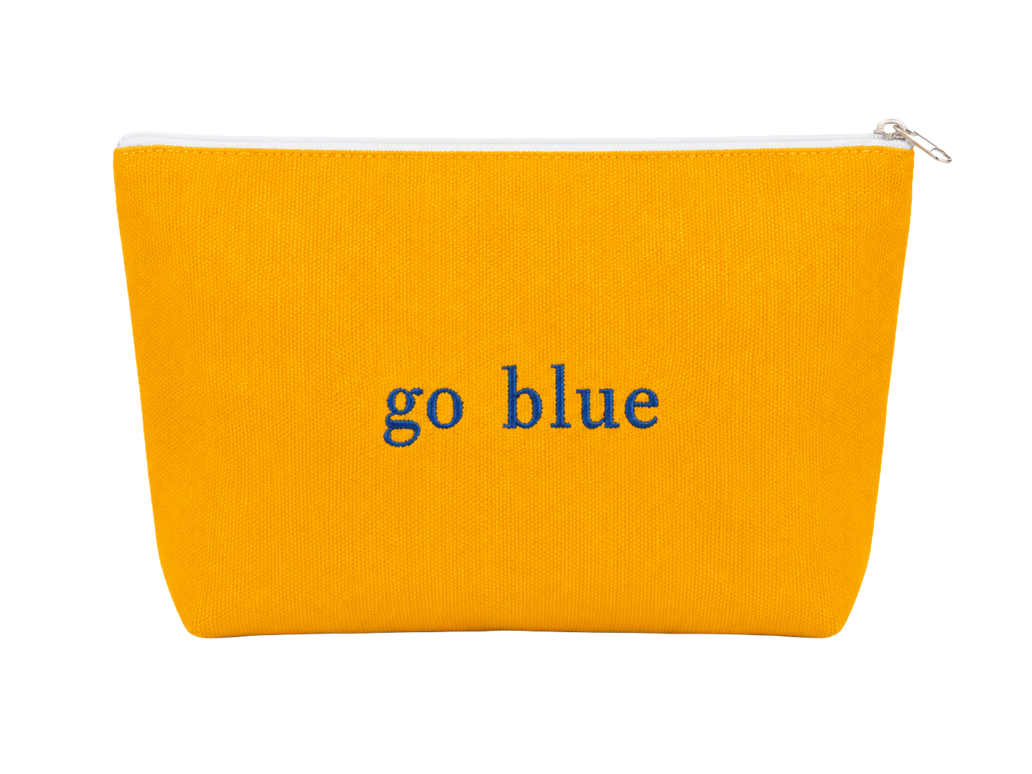 Go Blue Pencil Pouch