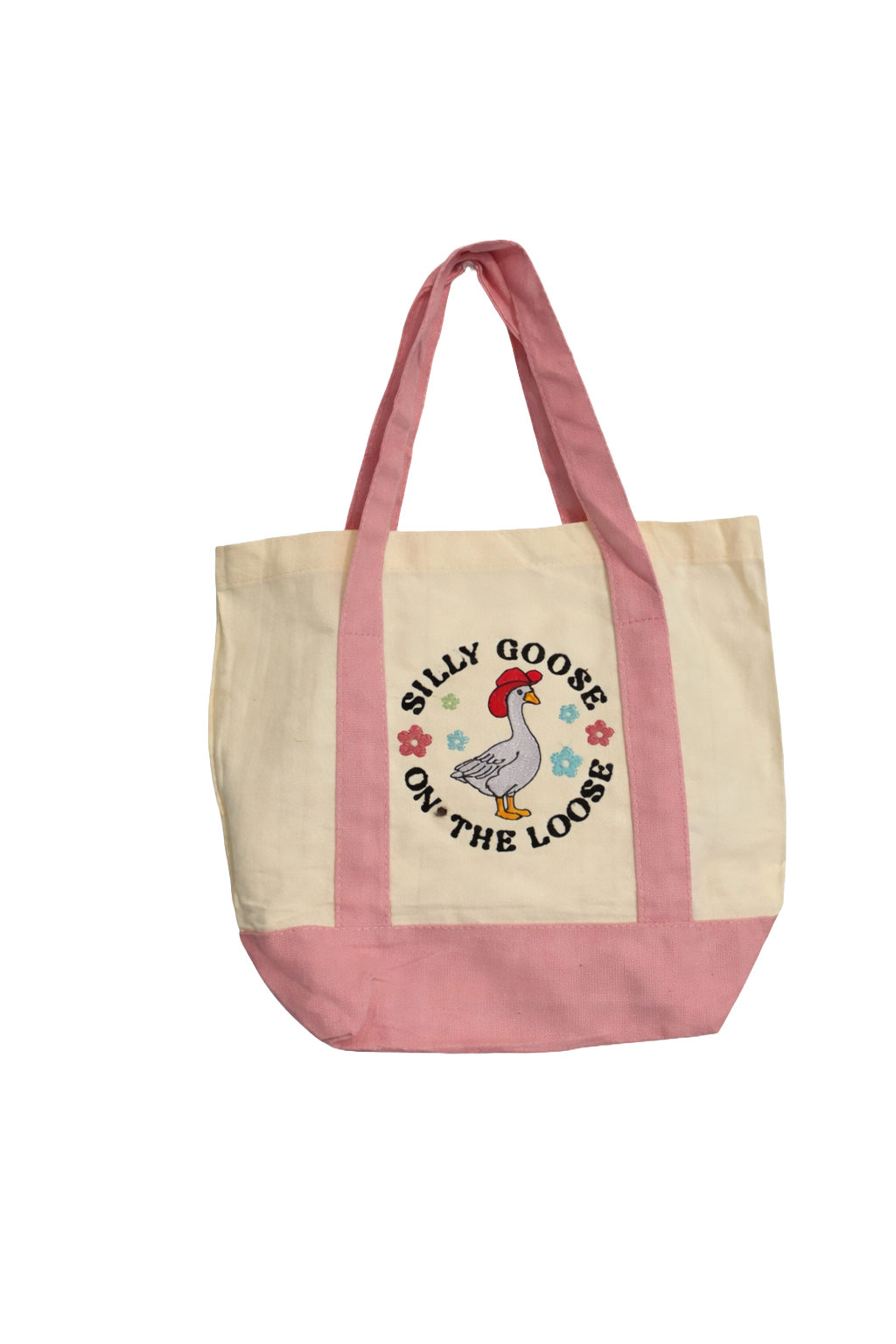 Pink Silly Goose Tote