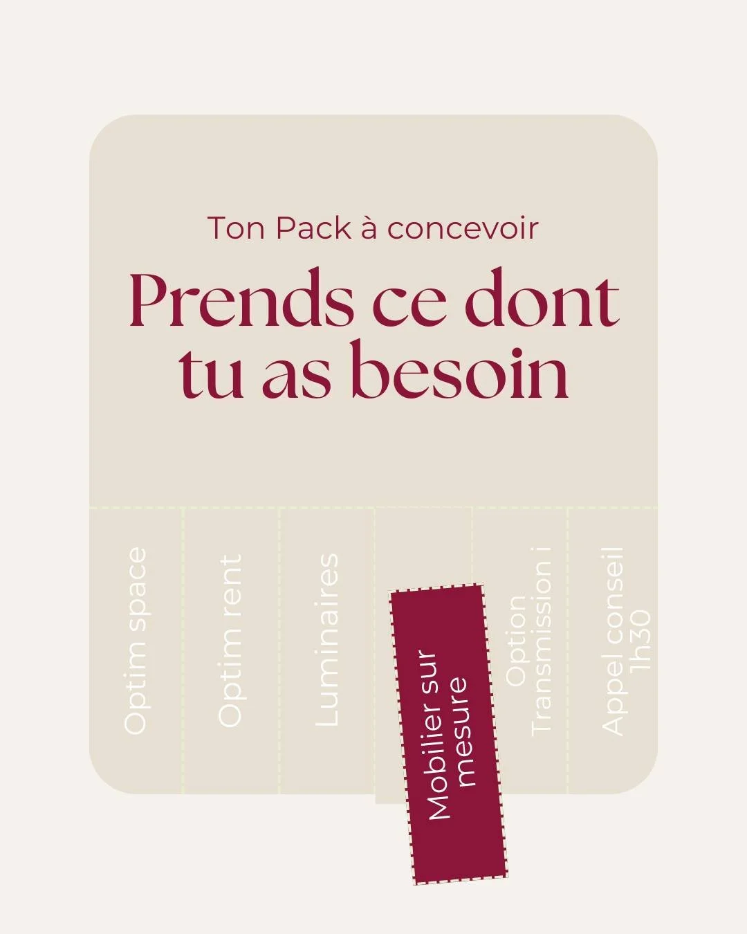 Investisseur immobilier, ou propri&eacute;taire de petite surface au maxi potentiel, vous avez un projet d'am&eacute;nagement ?

Prenons le temps de discuter ! J'ai imagin&eacute; diff&eacute;rents pack pour vous permettre de choisir celui qui vous c