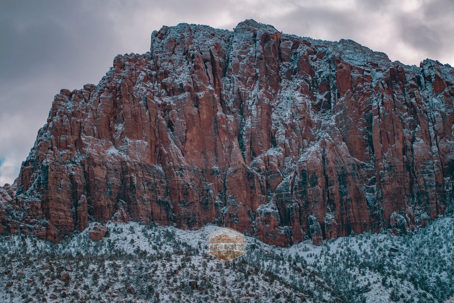 Winter in Zion National Park