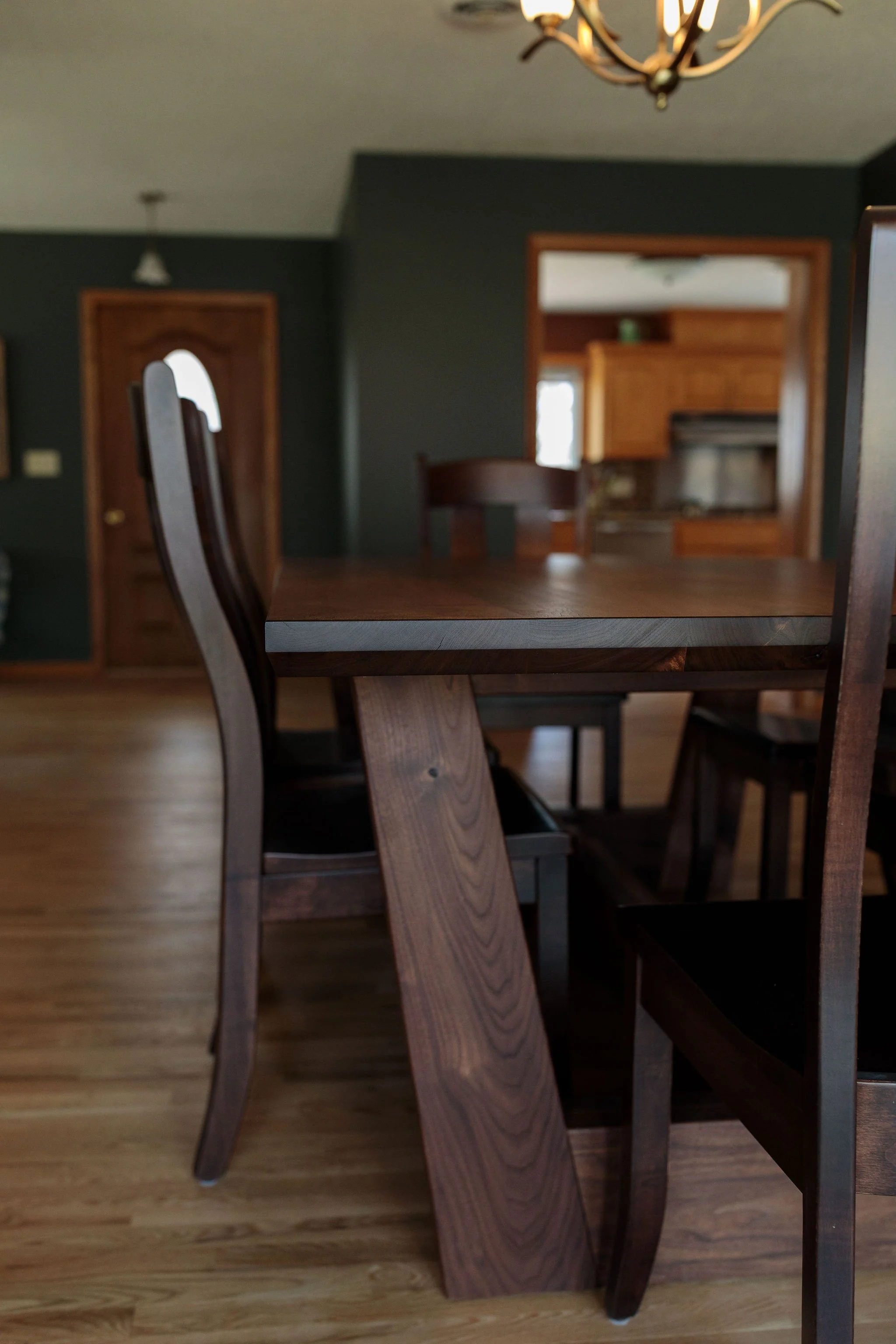 Custom Walnut Dining Table