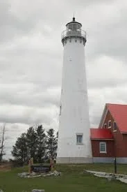 Tawas Lighthouse, Lake Huron, Michigan.