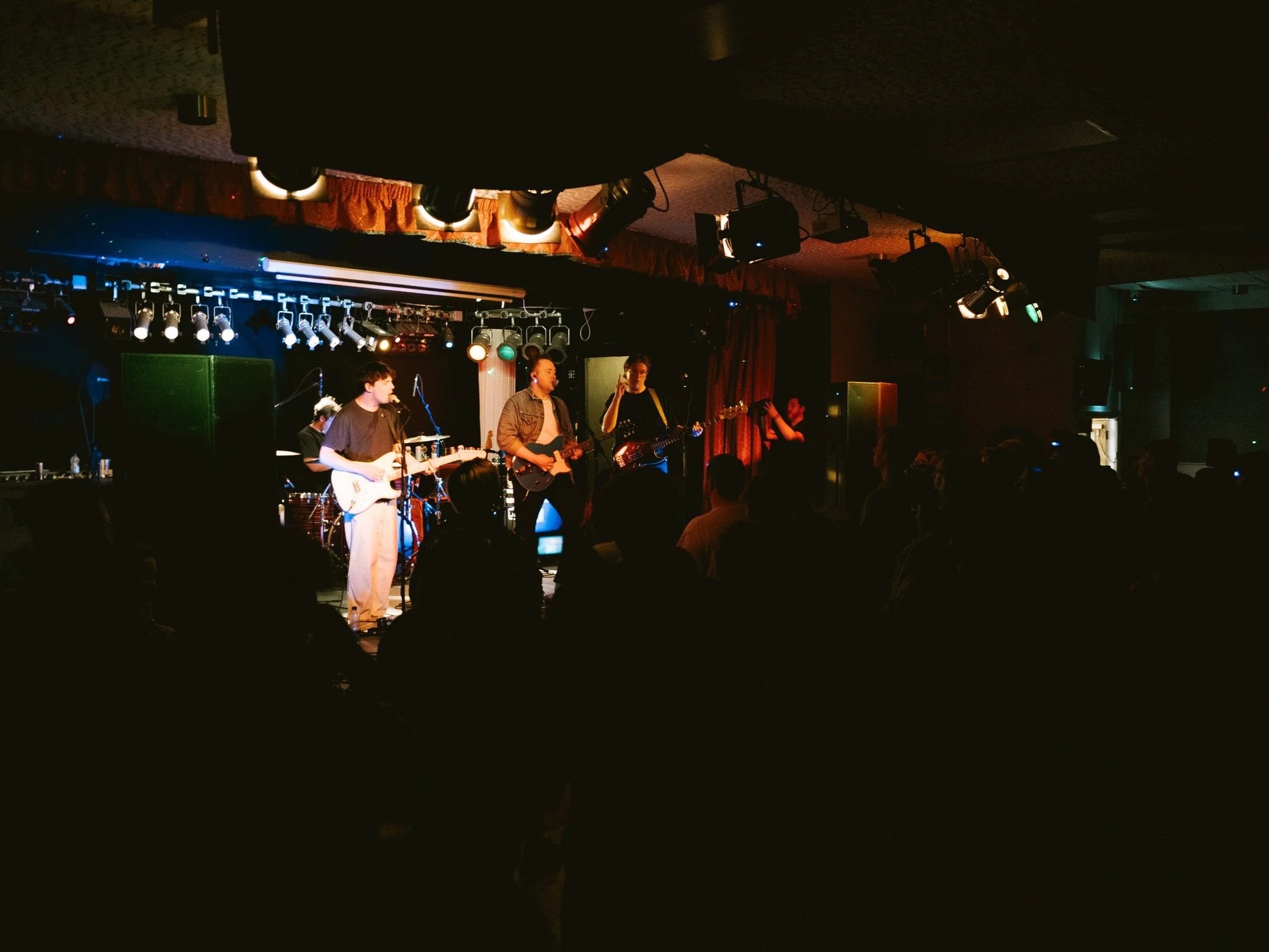 Vistas on stage at King Street Social Club, North Shields for A Stone's Throw Festival 2025 - delivered by Notion Live Events.