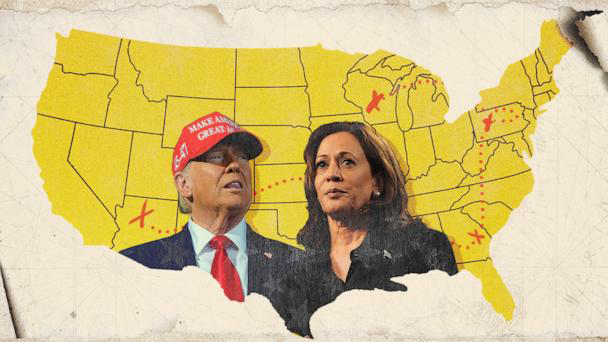 Trump is holding more campaign events than Harris