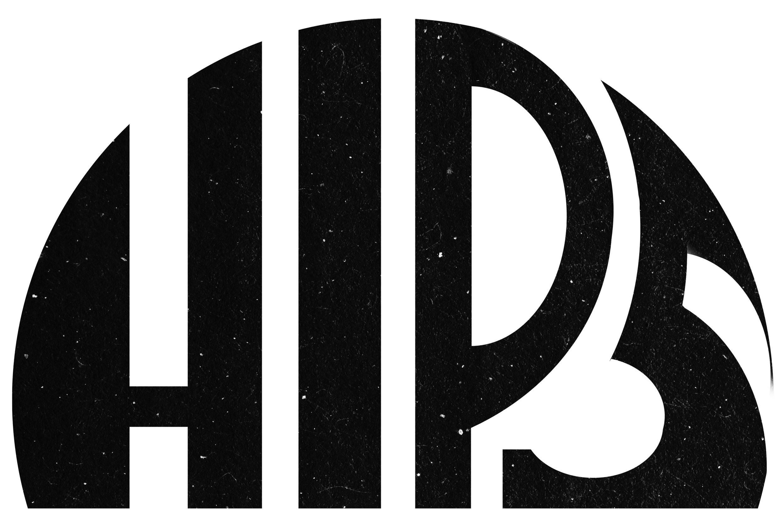 Black and white logo of Warner Bros in a gritty, distressed style.