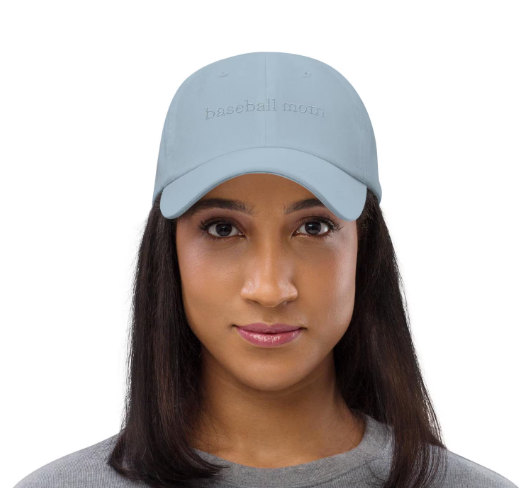 Minimalist baseball mom hat