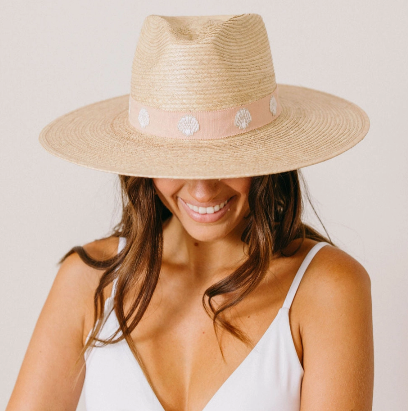 Shell Haven Palm Hat