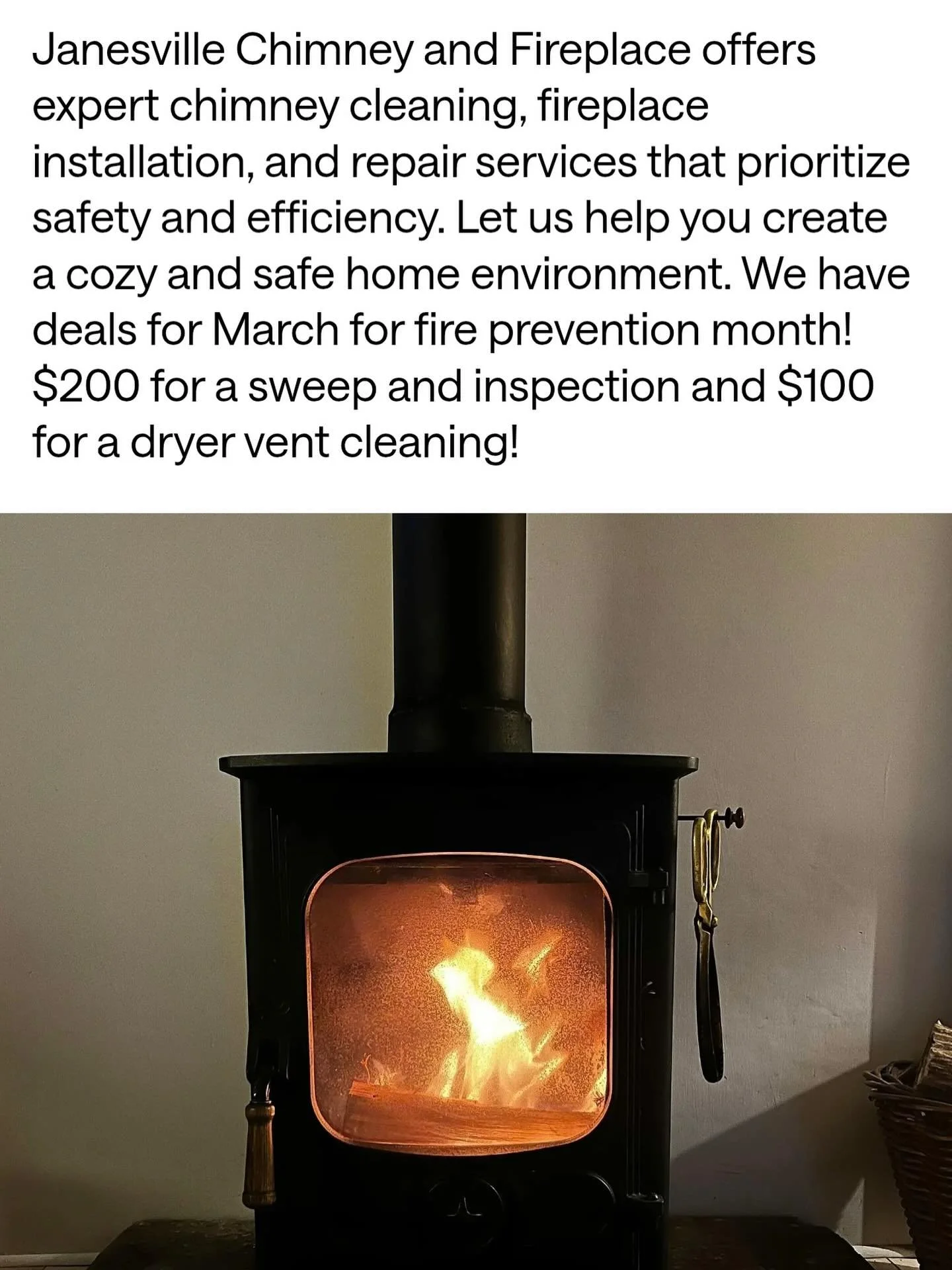 Enhance your home comfort with expertise service! 💨🔥

#marchfirepreventionmonth #safety #janesvillewisconsin #janesvillewirealestate #janesvillewi