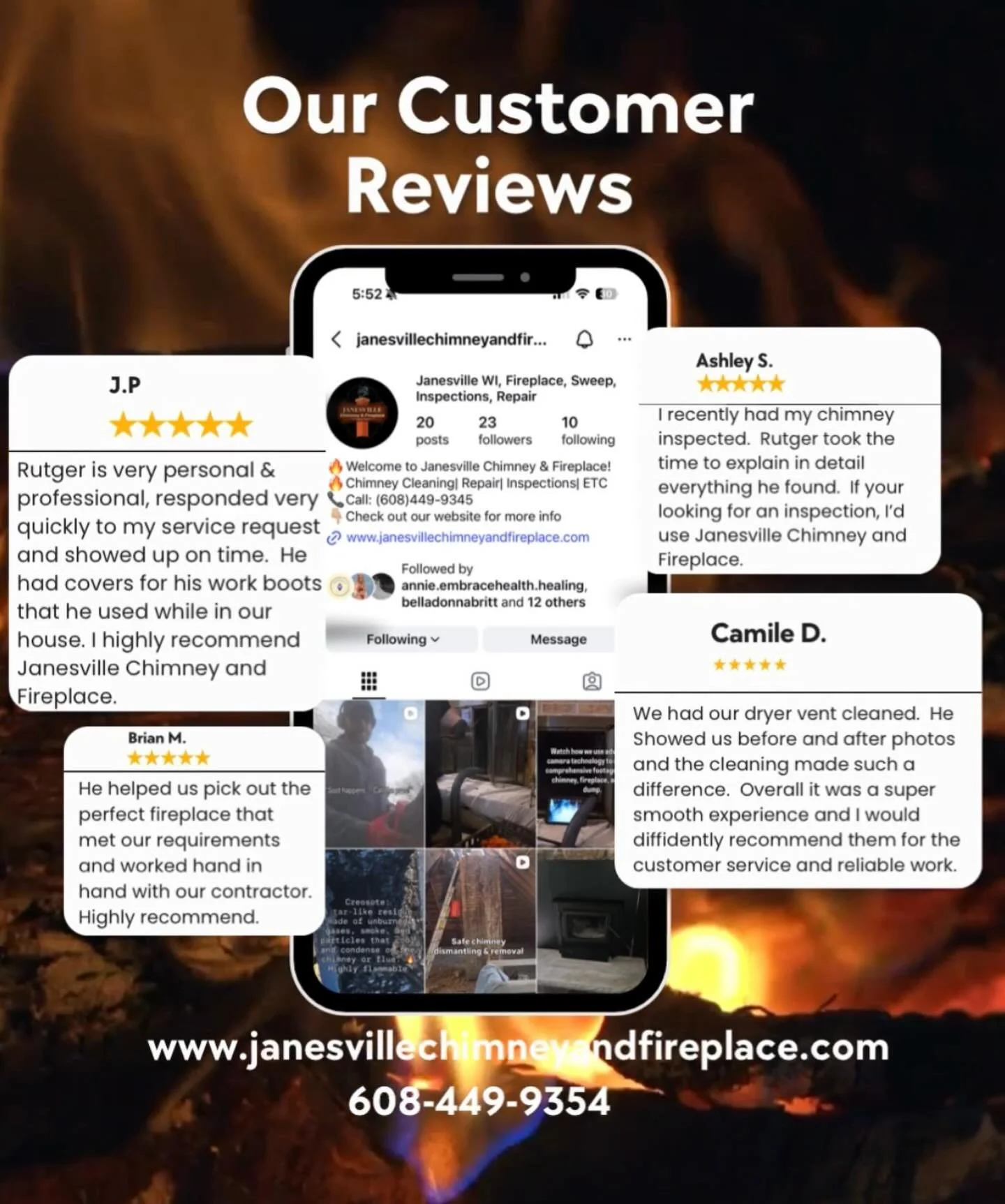 We appreciate our loyal customers and the strong reviews. Proud to serve Janesville and the surrounding areas.

#Wisconsin
#WisconsinLife
#WisconsinBusiness
#SouthernWisconsin
#ExploreWisconsin