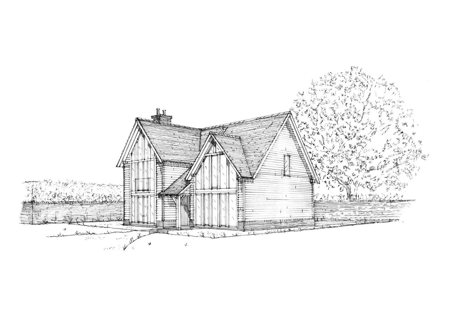 Woodhouse design - a possible design suitable for the plot