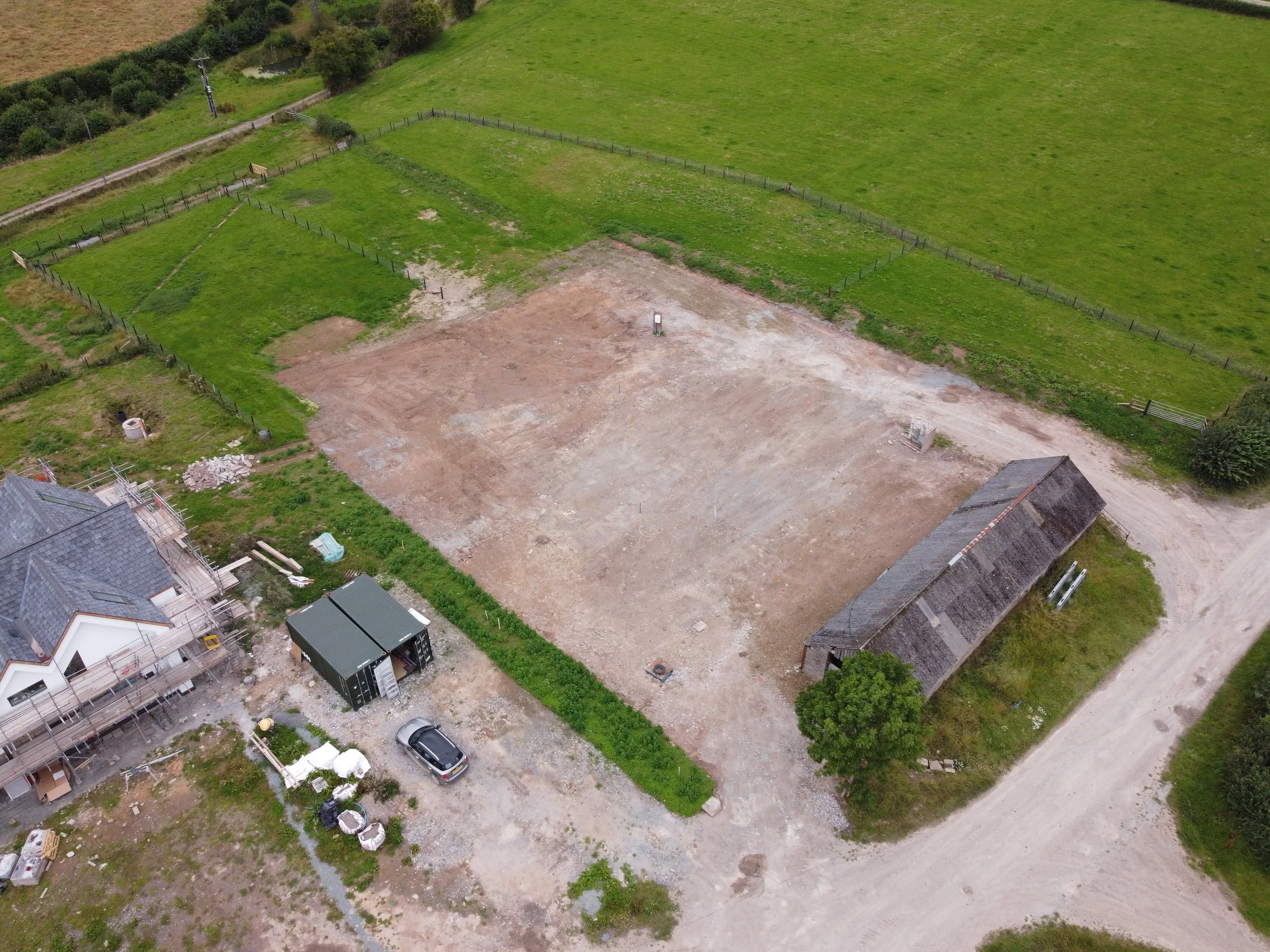 Plot 1 with included building