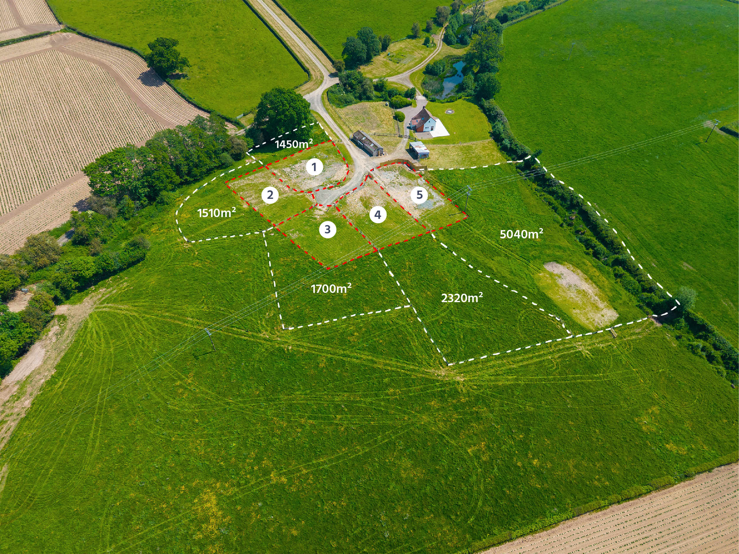Plot site map - this is for illustrative purposes only, please contact us for more detailed information.
