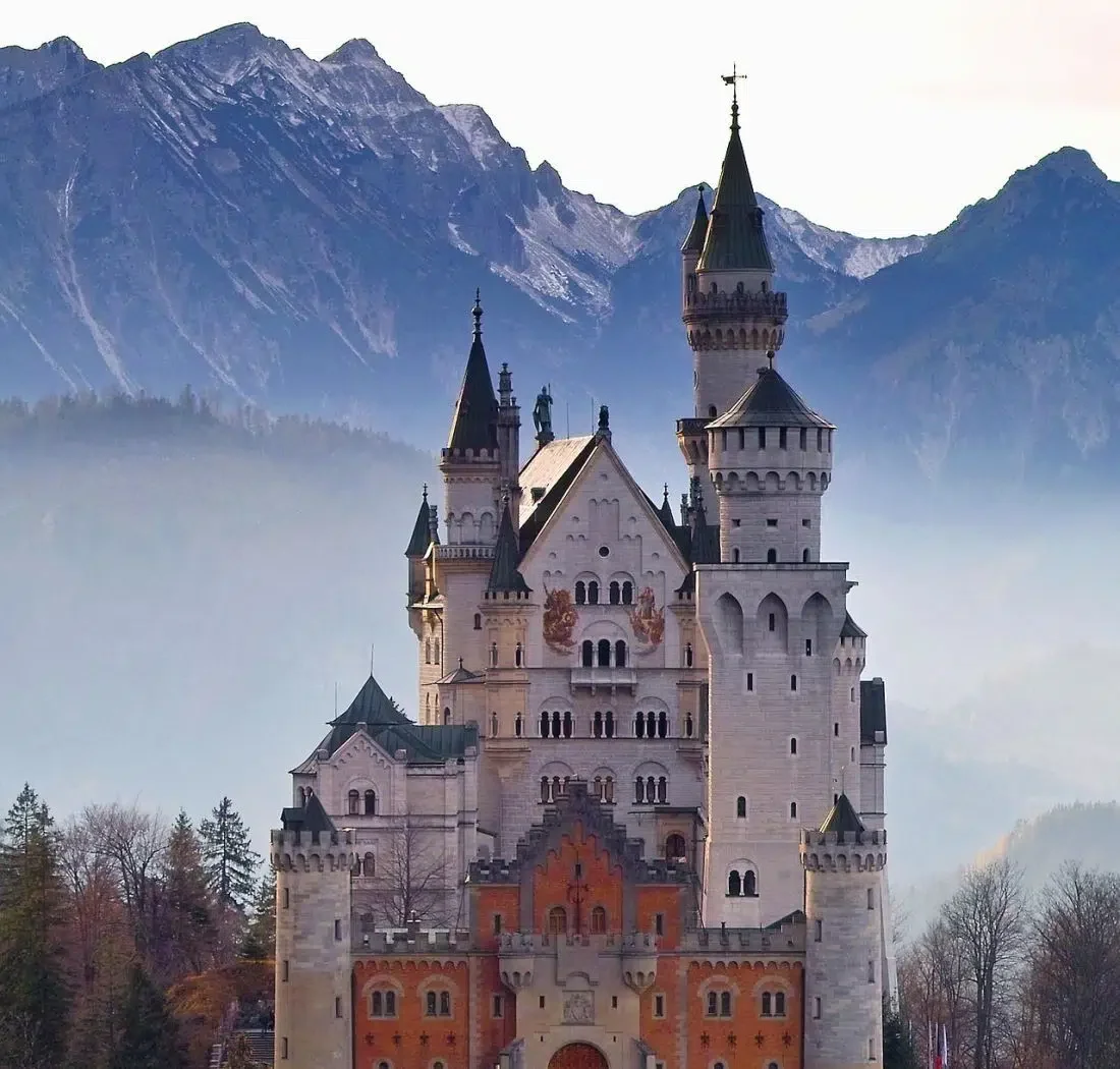 Neuschwanstein Castle in Bavaria, Germany, European destination inspiration for luxury travel planning