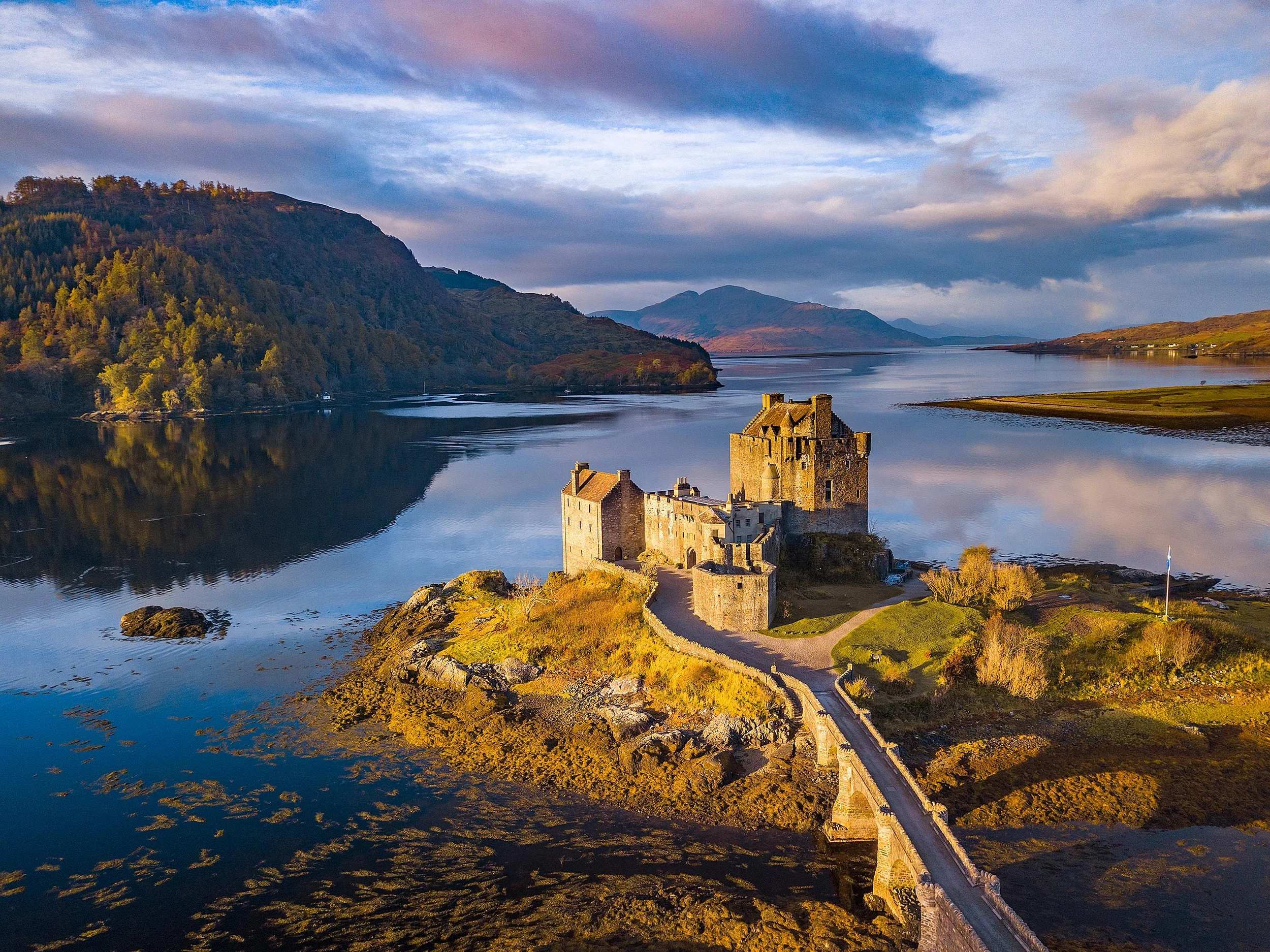 Eilean Donan Castle in Scotland, iconic European destination for custom travel planning
